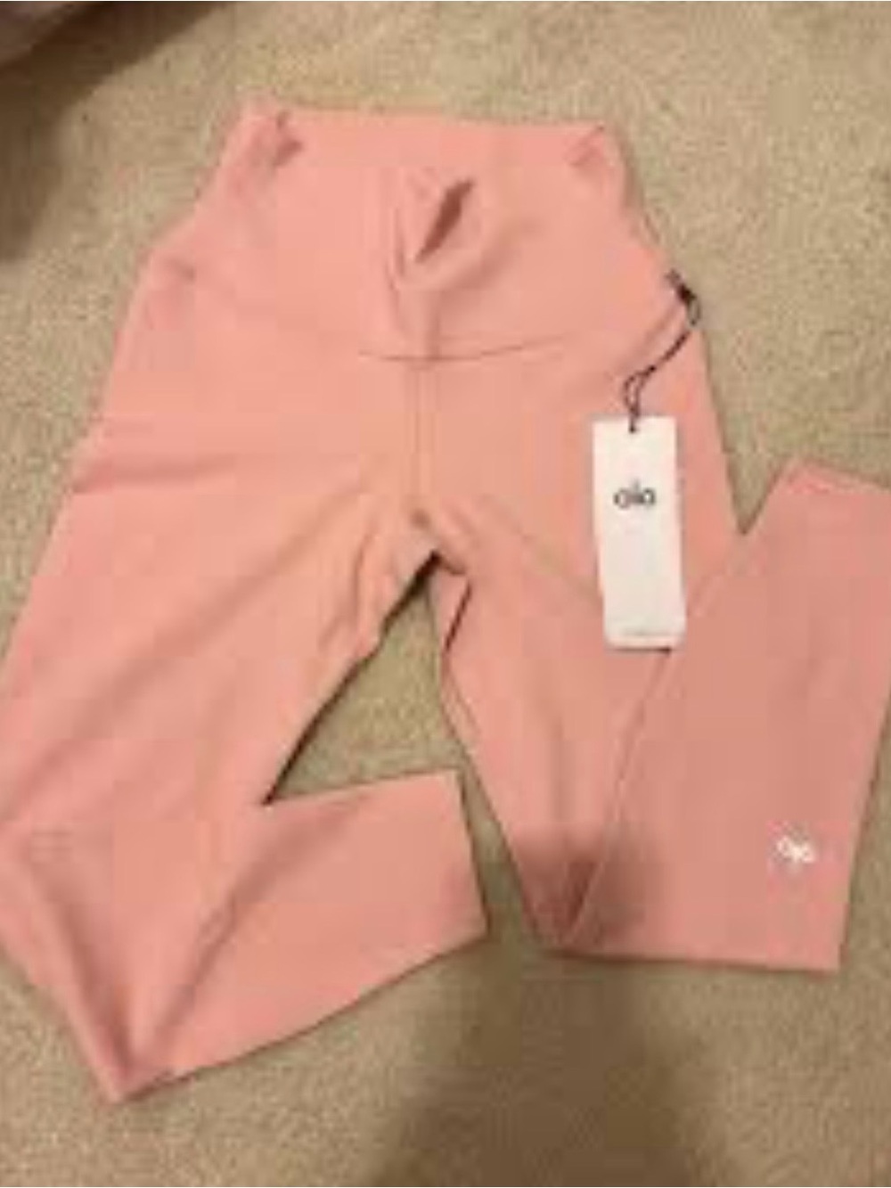 NWT ALO yoga  Pink High-Rise Leggings
